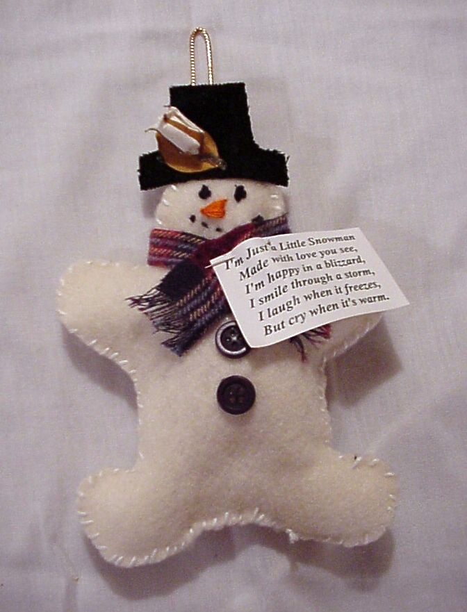 Felt Snowman