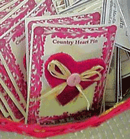 Country Heart Pin