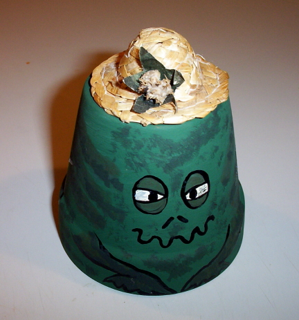 Clay Pot Frog