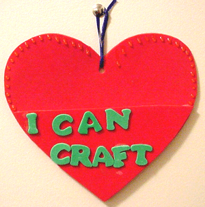 I Can Craft Hanging Heart
