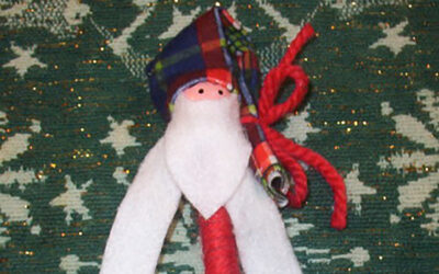 Festive Santa Pen Craft
