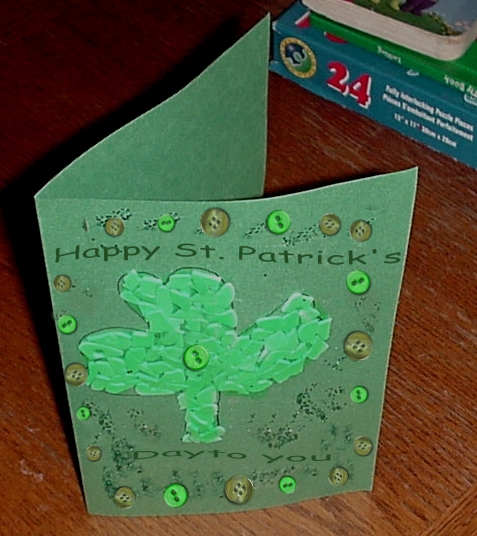St. Patrick’s Day Mosaic Card