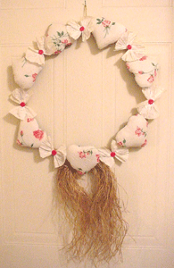 Romantic Valentine’s Wreath